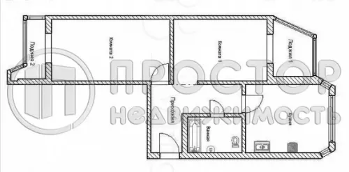 2-комнатная квартира, 69.5 м² - фото 20