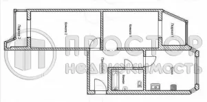 2-комнатная квартира, 69.5 м² - фото 39