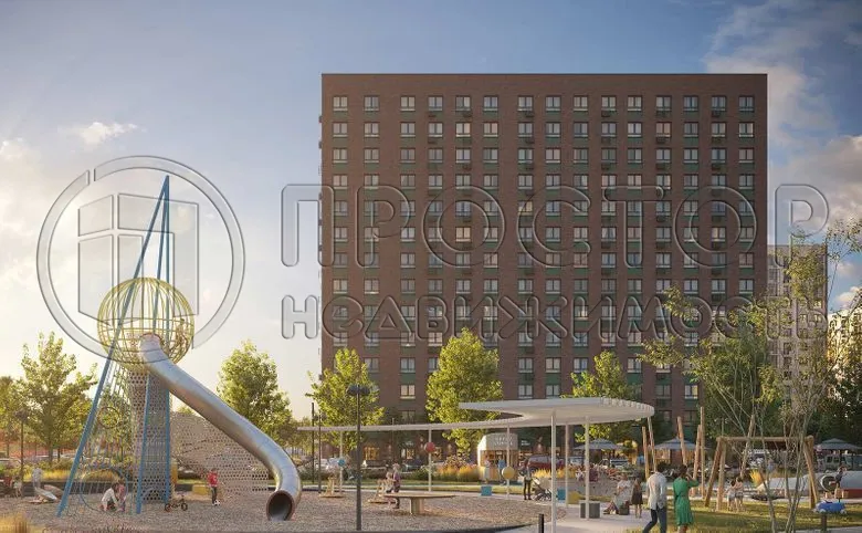 1-комнатная квартира, 34.63 м² - фото 19