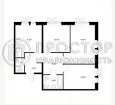 3-комнатная квартира, 71.8 м² - фото 31