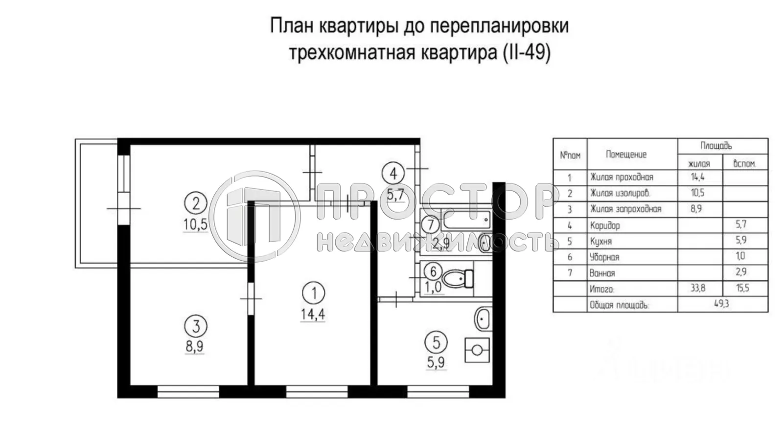Комната, 16.9 м² - фото 5
