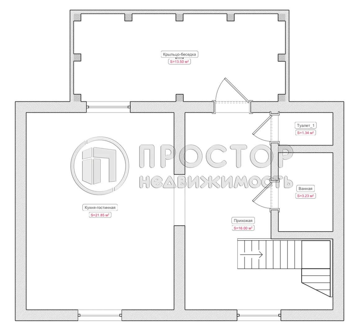Дом, 89.6 м² - фото 36
