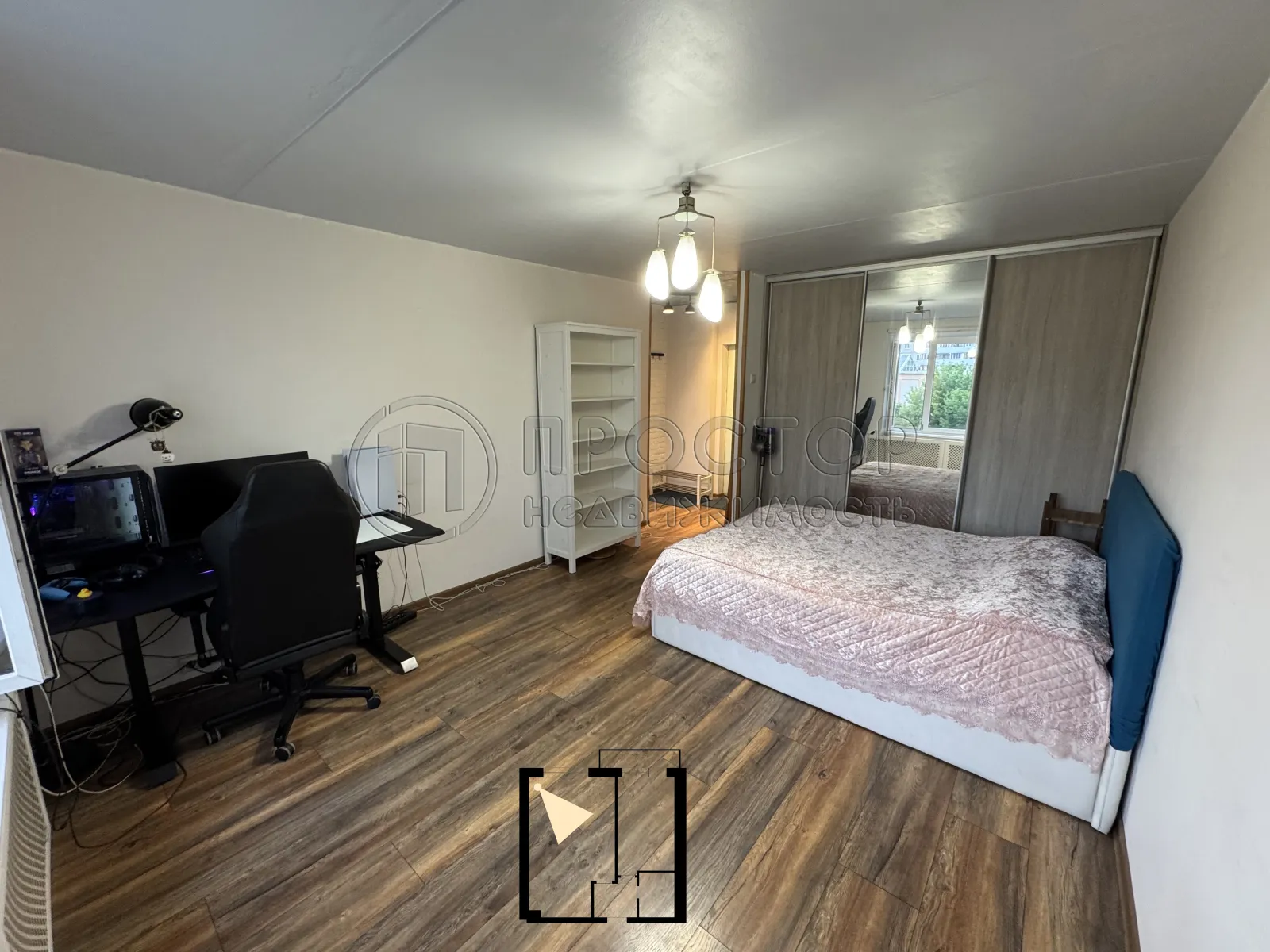 1-комнатная квартира, 35.2 м² - фото 11