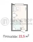 Студия, 22.5 м² - фото 21