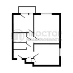 2-комнатная квартира, 39.6 м² - фото 31