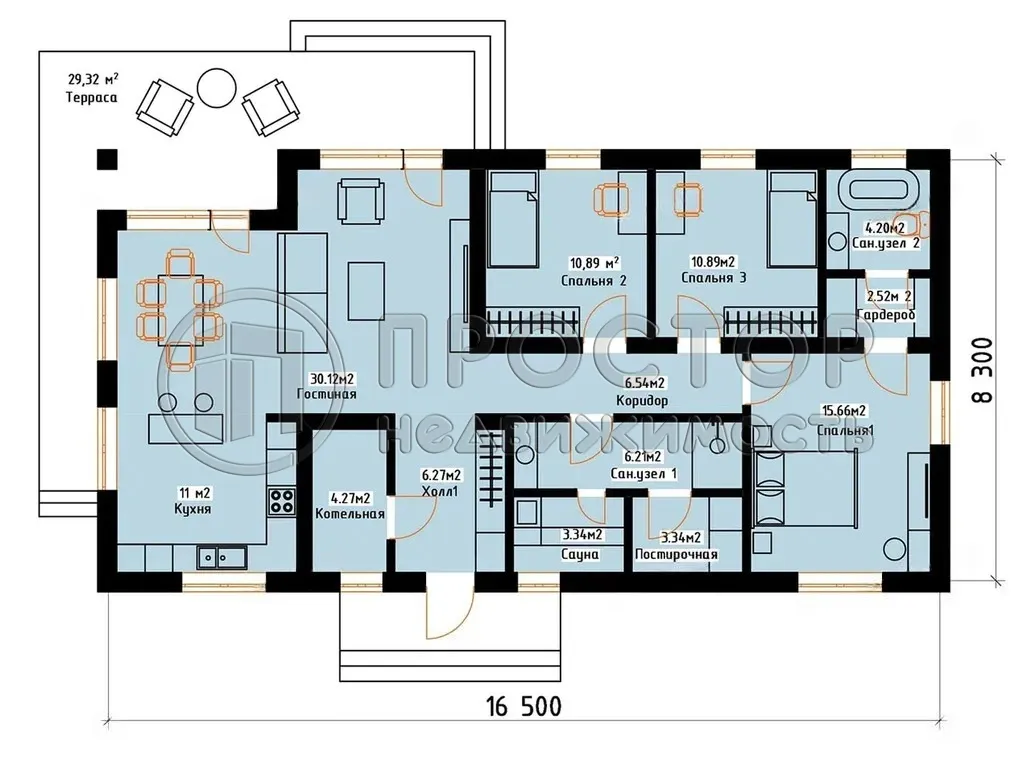 Дом, 140 м² - фото 17