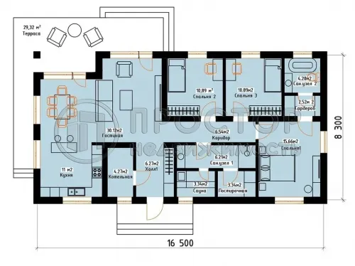 Дом, 140 м² - фото 17