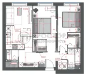3-комнатная квартира, 65 м² - фото 49