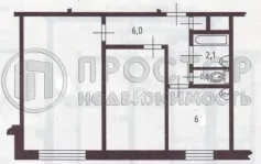 2-комнатная квартира, 44 м² - фото 57