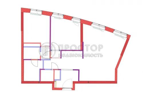 3-комнатная квартира, 69.1 м² - фото 34
