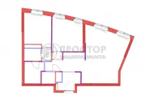 3-комнатная квартира, 69.1 м² - фото 67