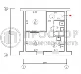 1-комнатная квартира, 30.1 м² - фото 37