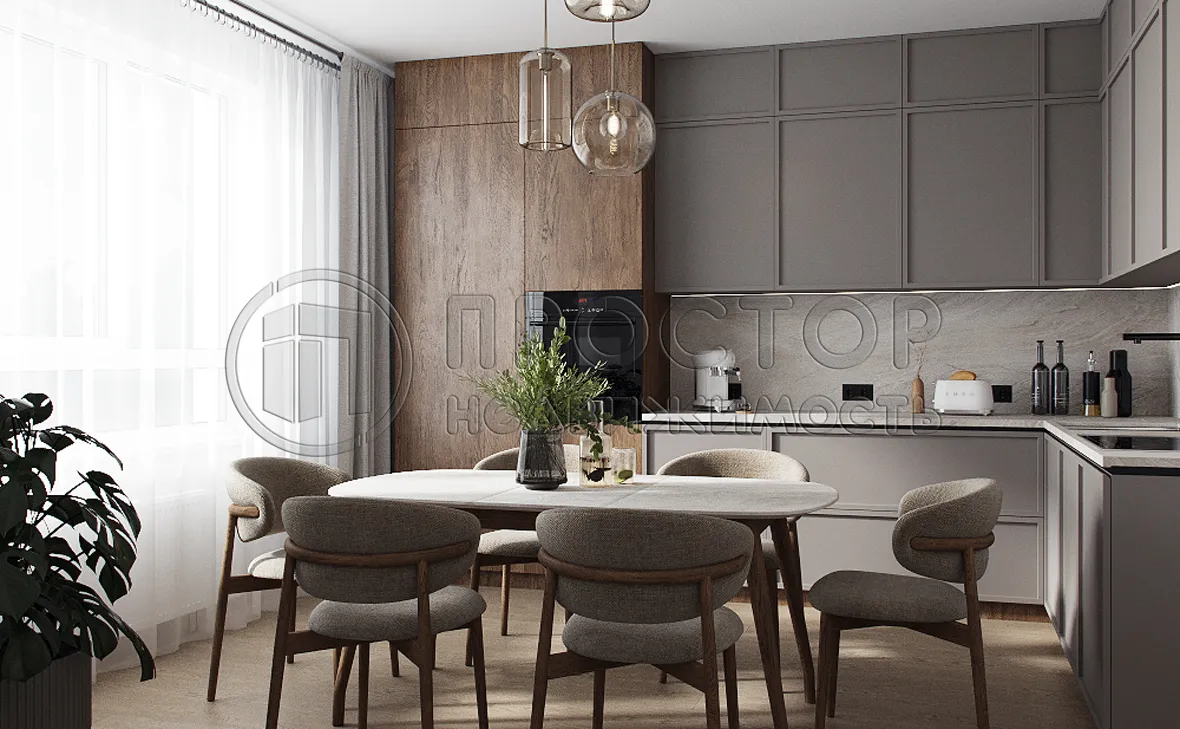 1-комнатная квартира, 31.7 м² - фото 10