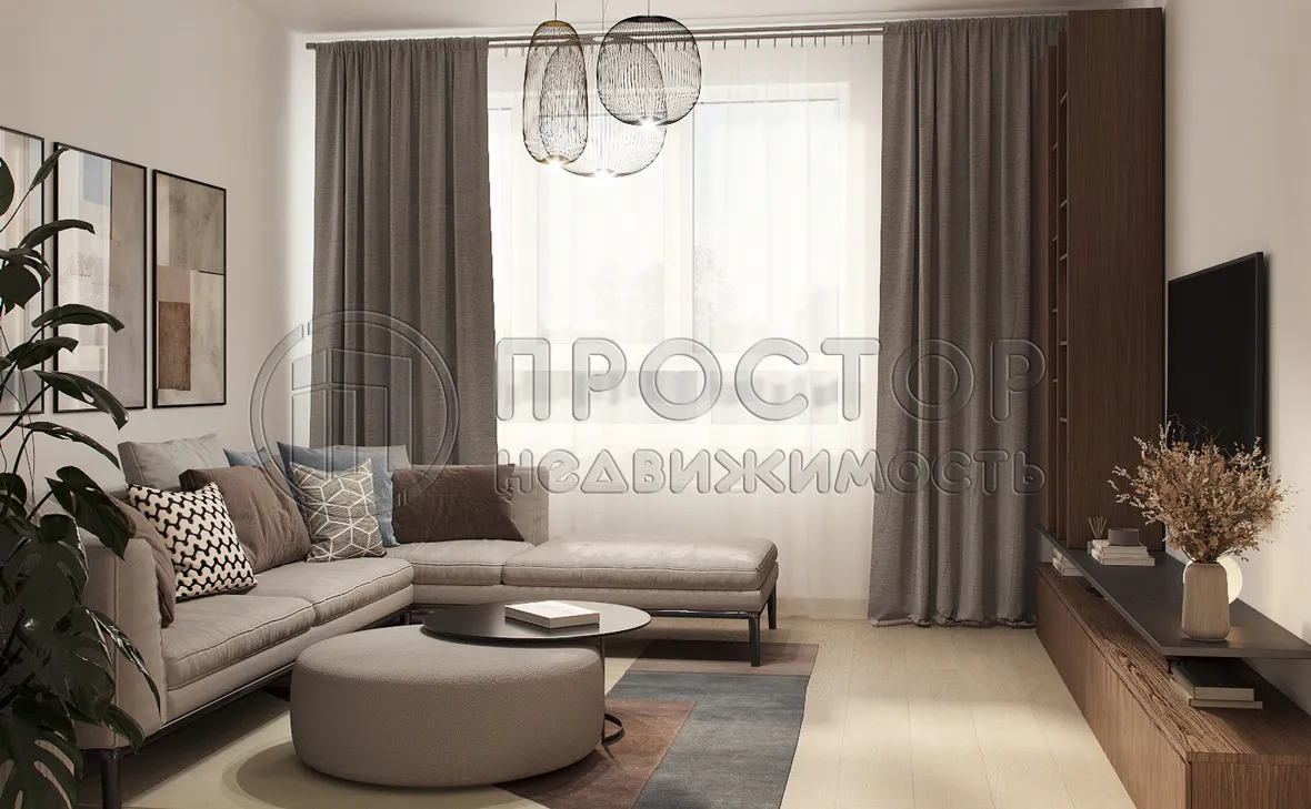 1-комнатная квартира, 31.7 м² - фото 12