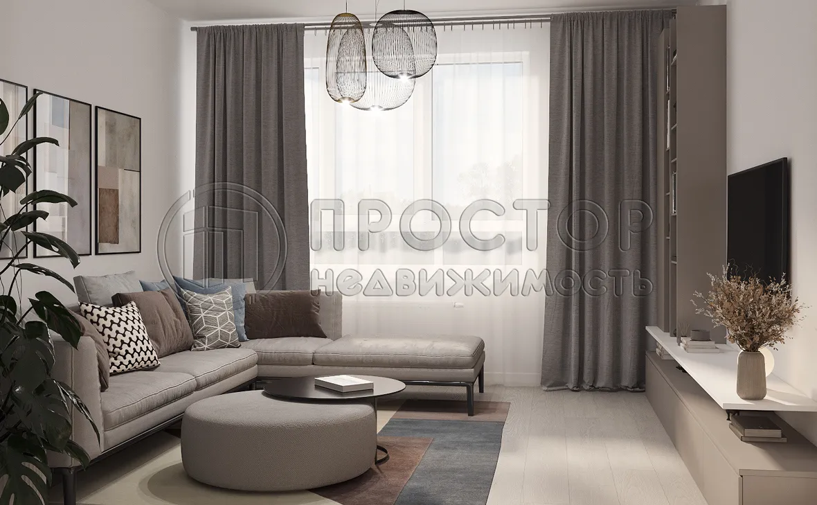 1-комнатная квартира, 31.7 м² - фото 14