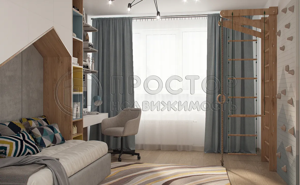 1-комнатная квартира, 31.7 м² - фото 15