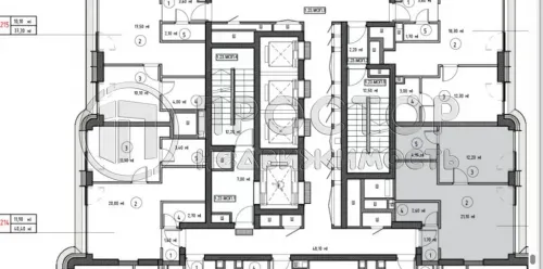 1-комнатная квартира, 41.7 м² - фото 14