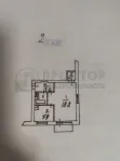 1-комнатная квартира, 31.8 м² - фото 22