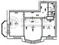 2-комнатная квартира, 60.4 м² - фото 54