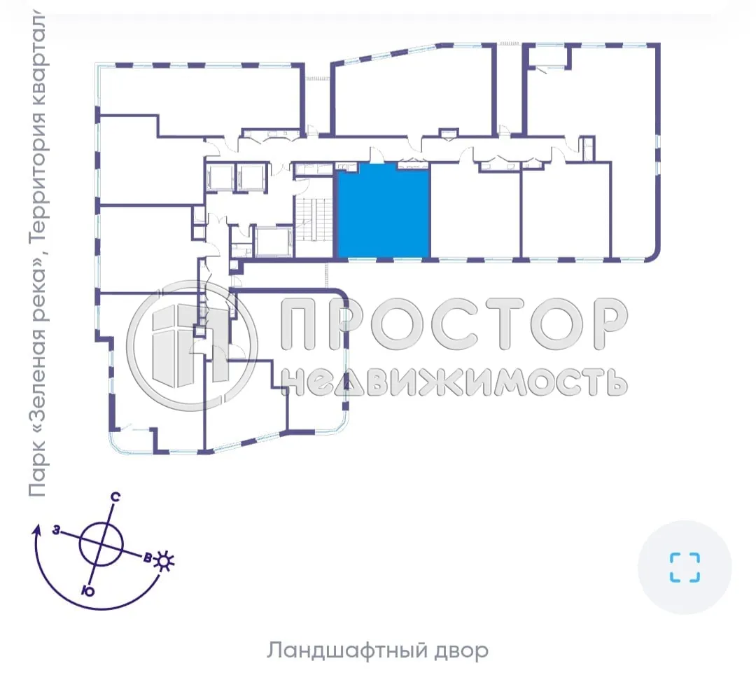 1-комнатная квартира, 41 м² - фото 5