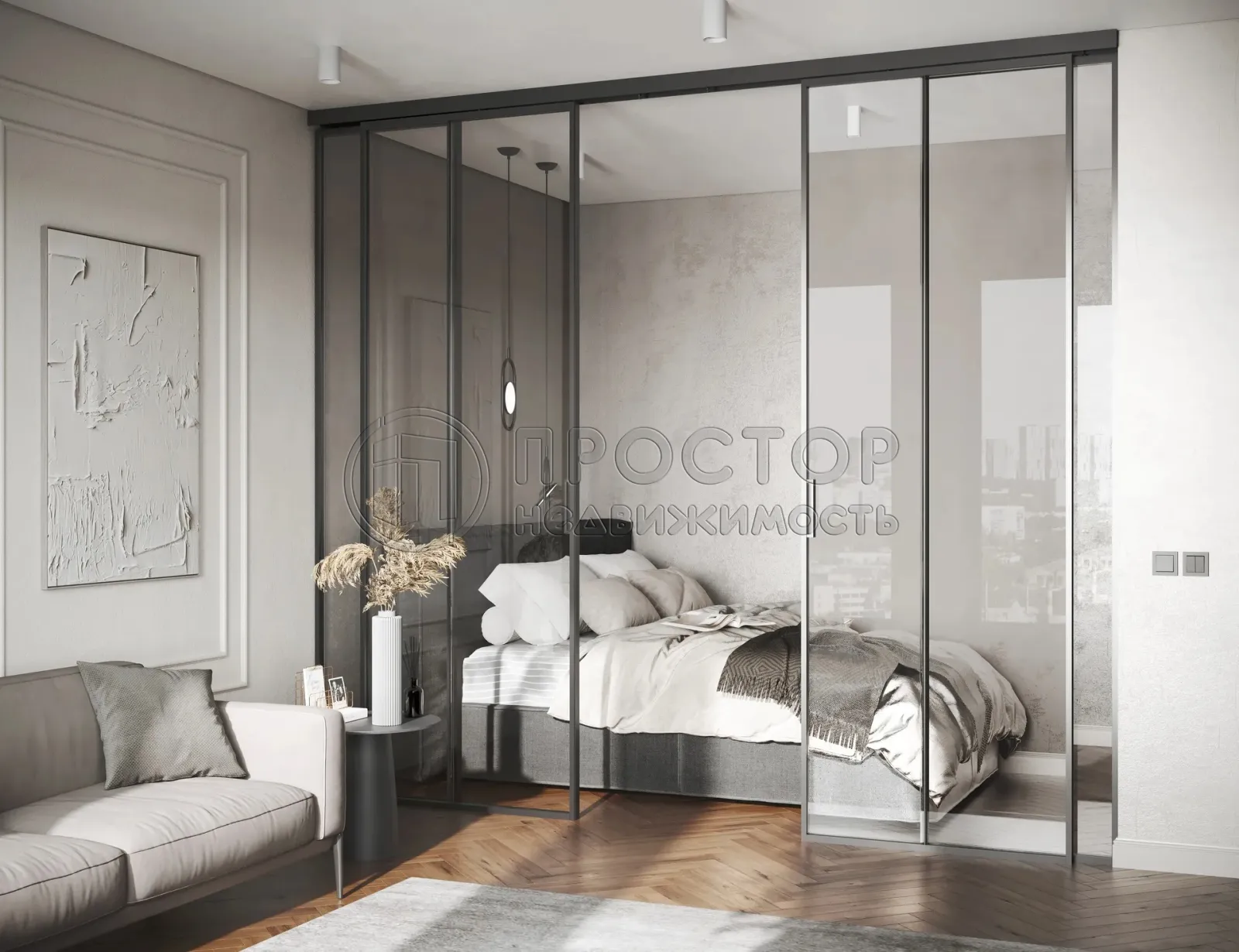 1-комнатная квартира, 35 м² - фото 2