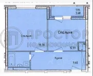 2-комнатная квартира, 50.3 м² - фото 41