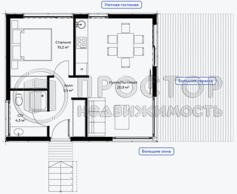 Дом, 47 м² - фото 28