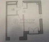 1-комнатная квартира, 39 м² - фото 47