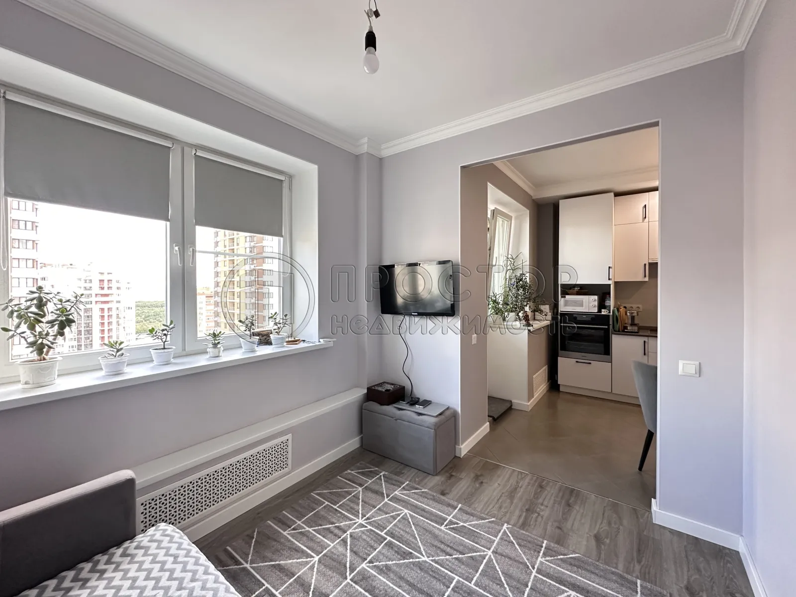 1-комнатная квартира, 39.8 м² - фото 2