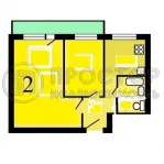 2-комнатная квартира, 37.7 м² - фото 23