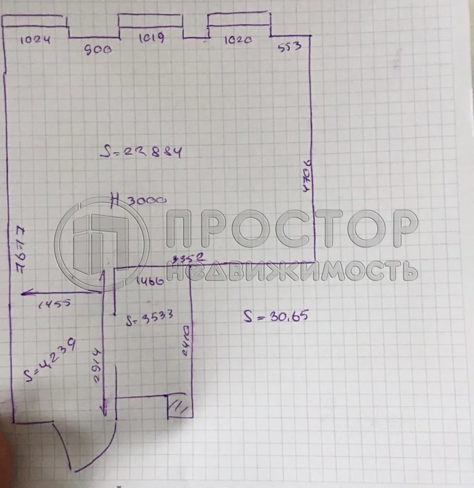 Студия, 30.7 м² - фото 13
