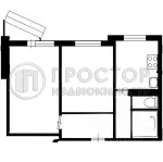 2-комнатная квартира, 53.5 м² - фото 31