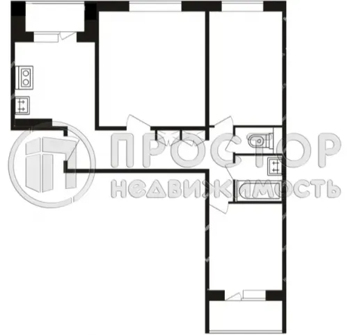 3-комнатная квартира, 61.7 м² - фото 20