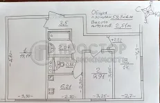 3-комнатная квартира, 59.8 м² - фото 29