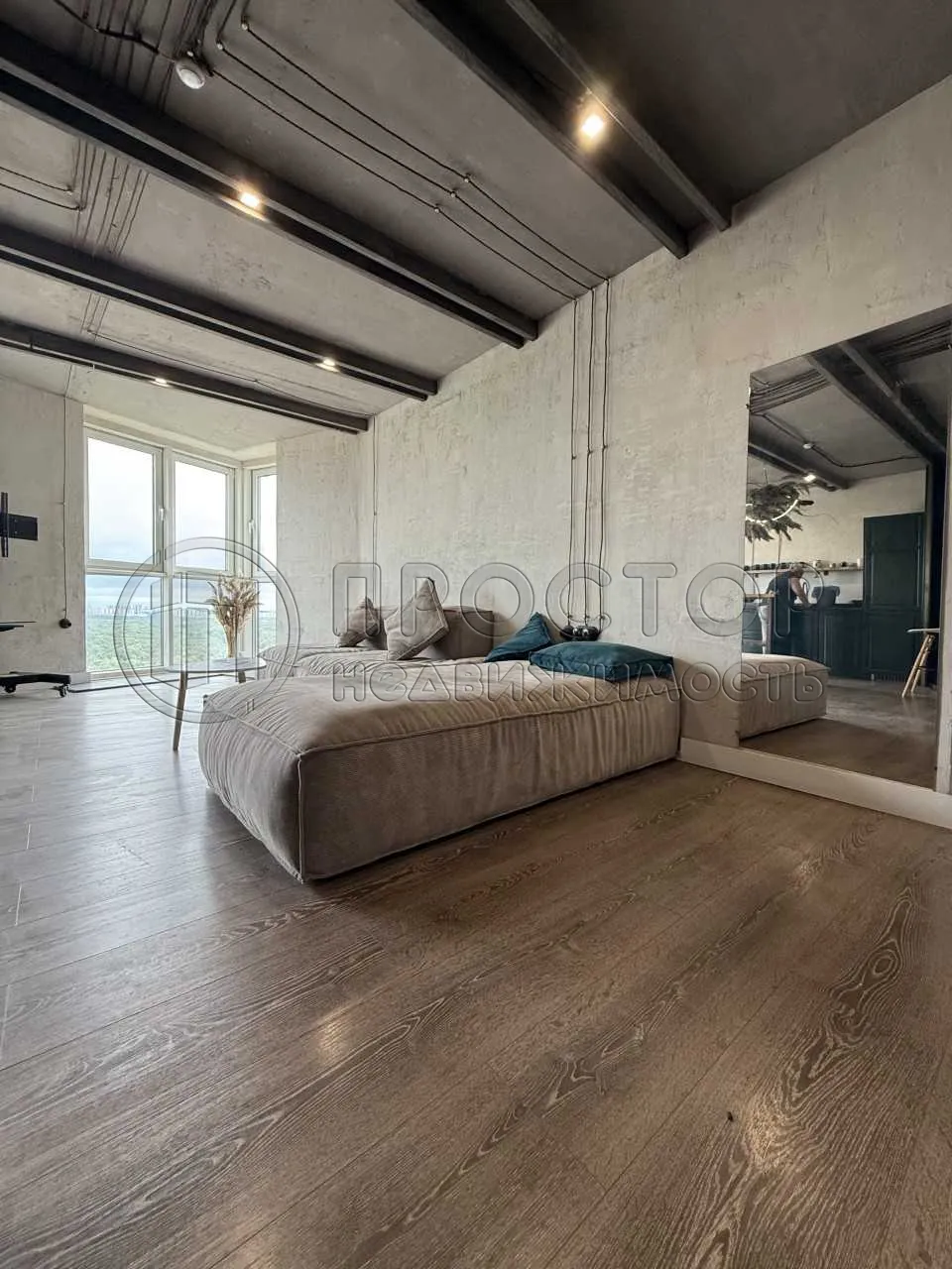 1-комнатная квартира, 58.7 м² - фото 4