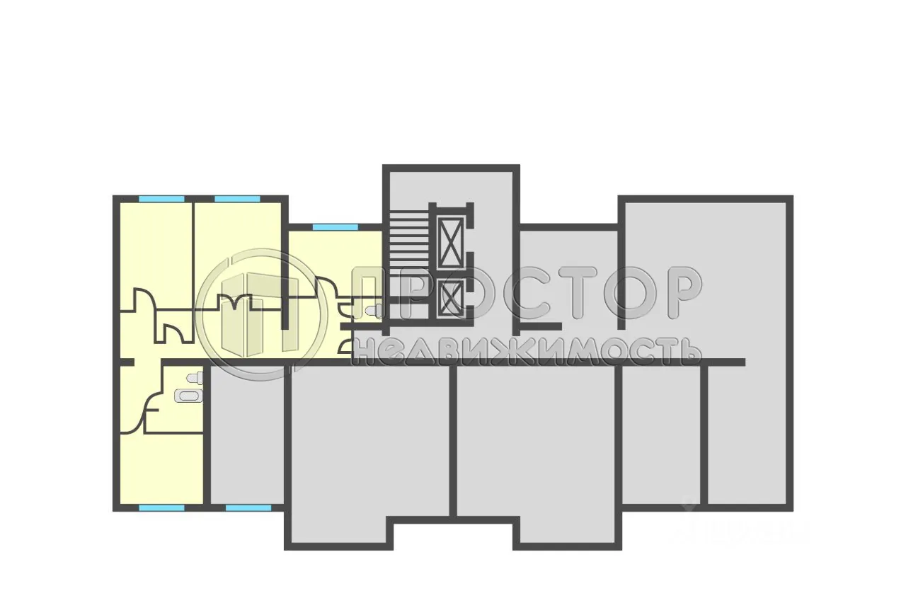 3-комнатная квартира, 96 м² - фото 19