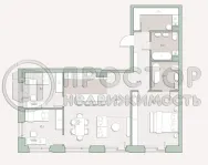3-комнатная квартира, 95.7 м² - фото 17