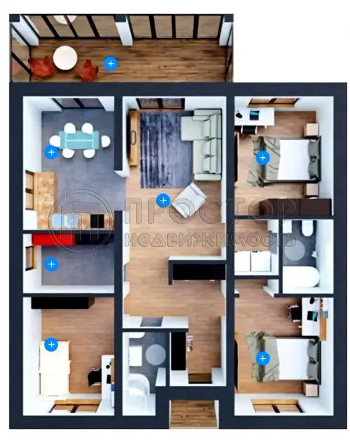 Дом, 123 м² - фото 18