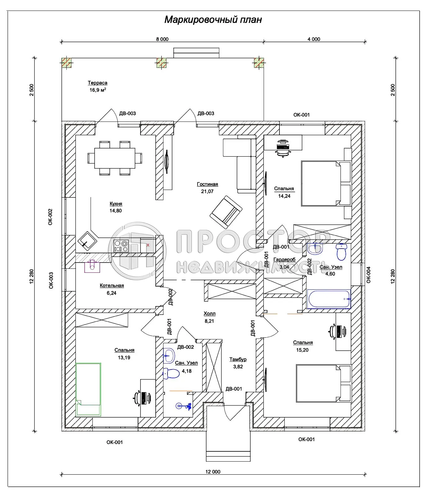 Дом, 123 м² - фото 19