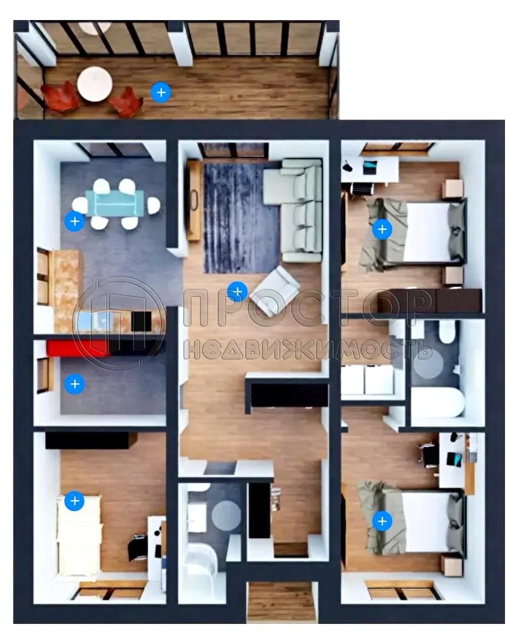 Дом, 123 м² - фото 20