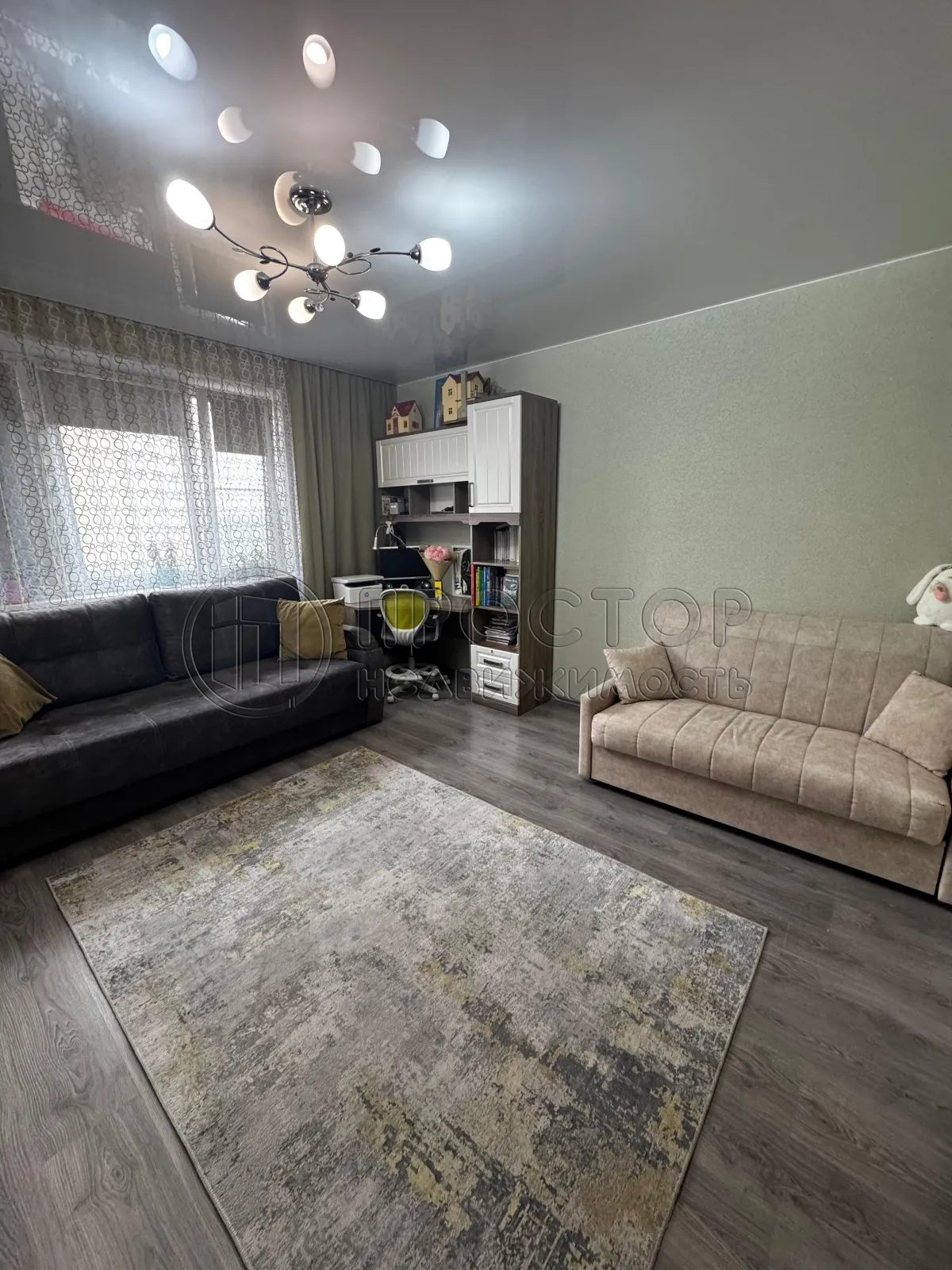 1-комнатная квартира, 39 м² - фото 11