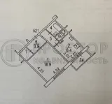 1-комнатная квартира, 37.8 м² - фото 51