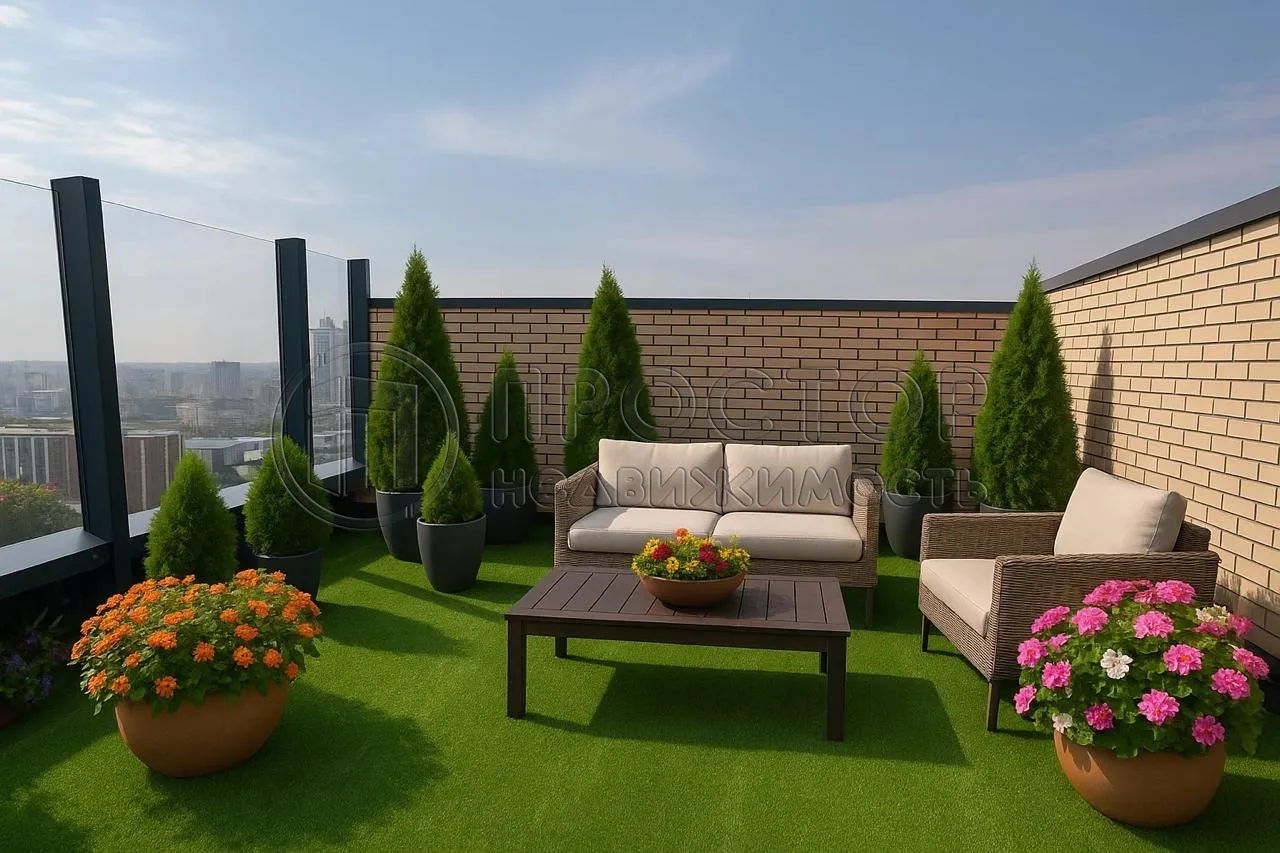 1-комнатная квартира, 56 м² - фото 9