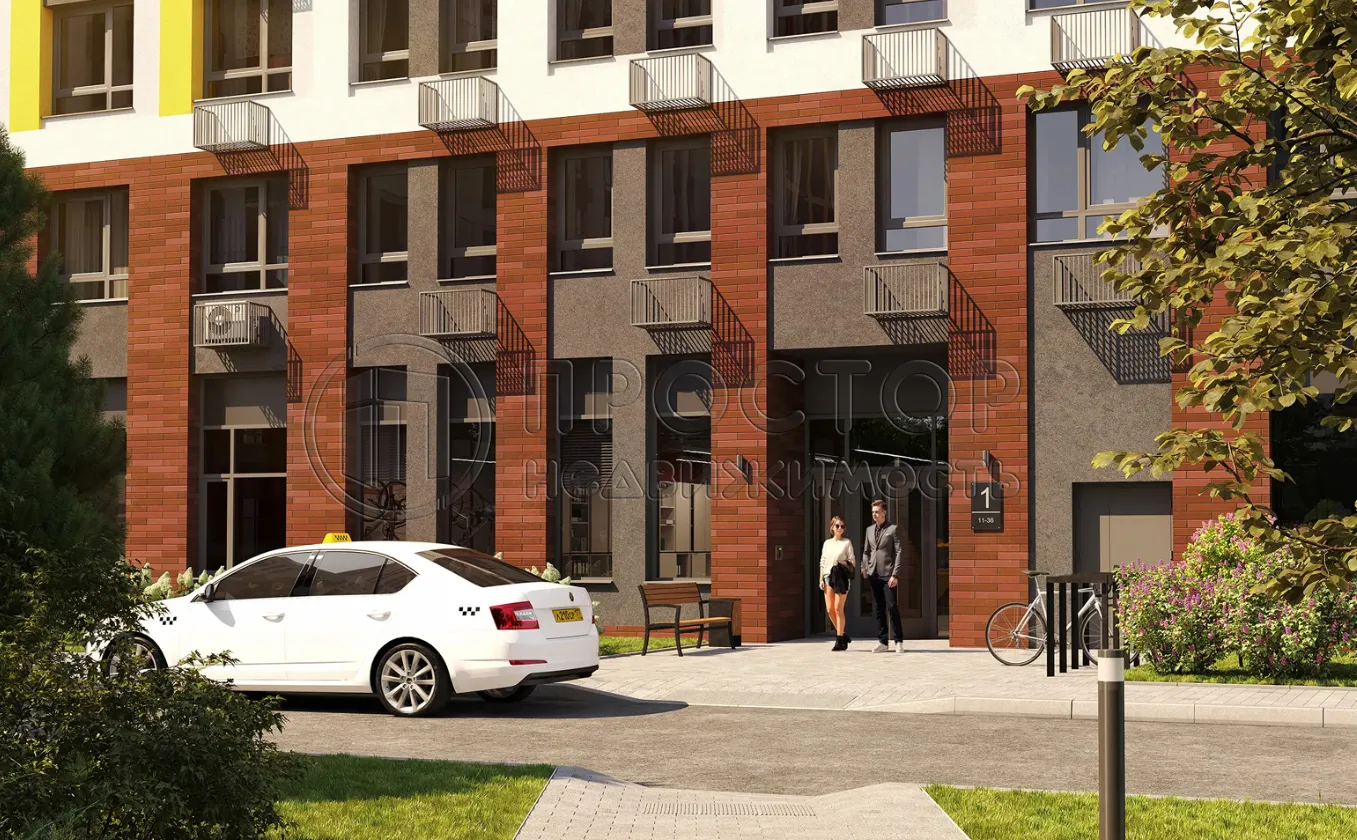 1-комнатная квартира, 36.6 м² - фото 3