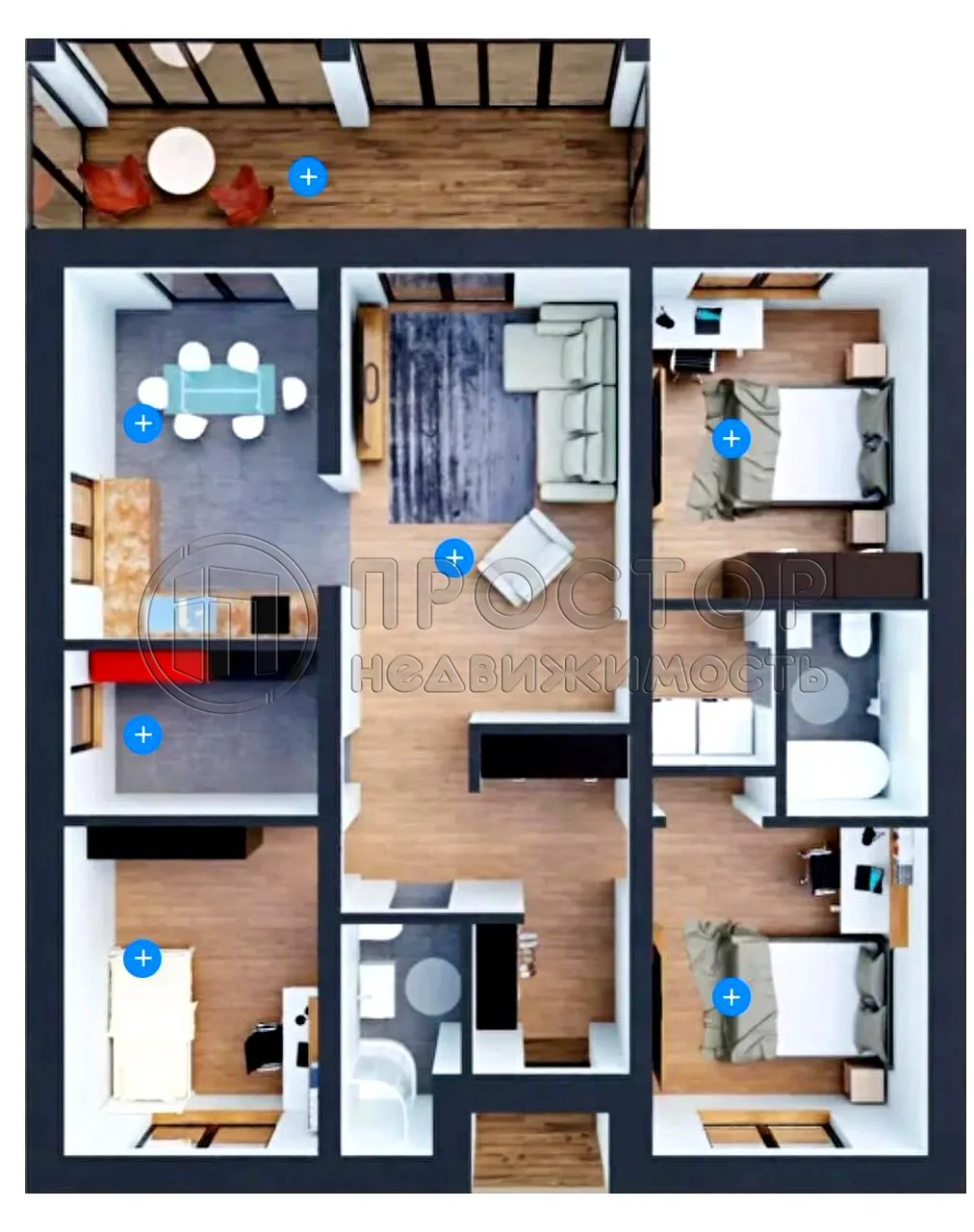 Дом, 123 м² - фото 23