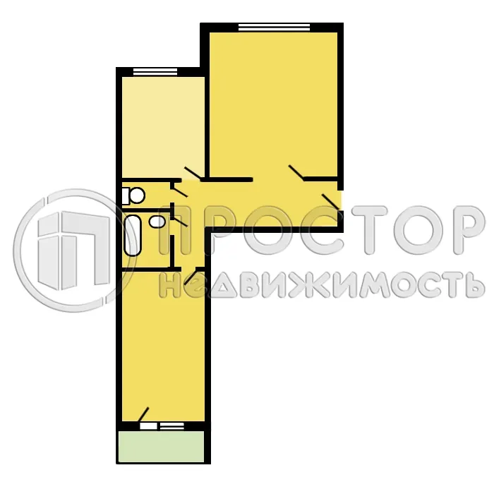 2-комнатная квартира, 50.3 м² - фото 20
