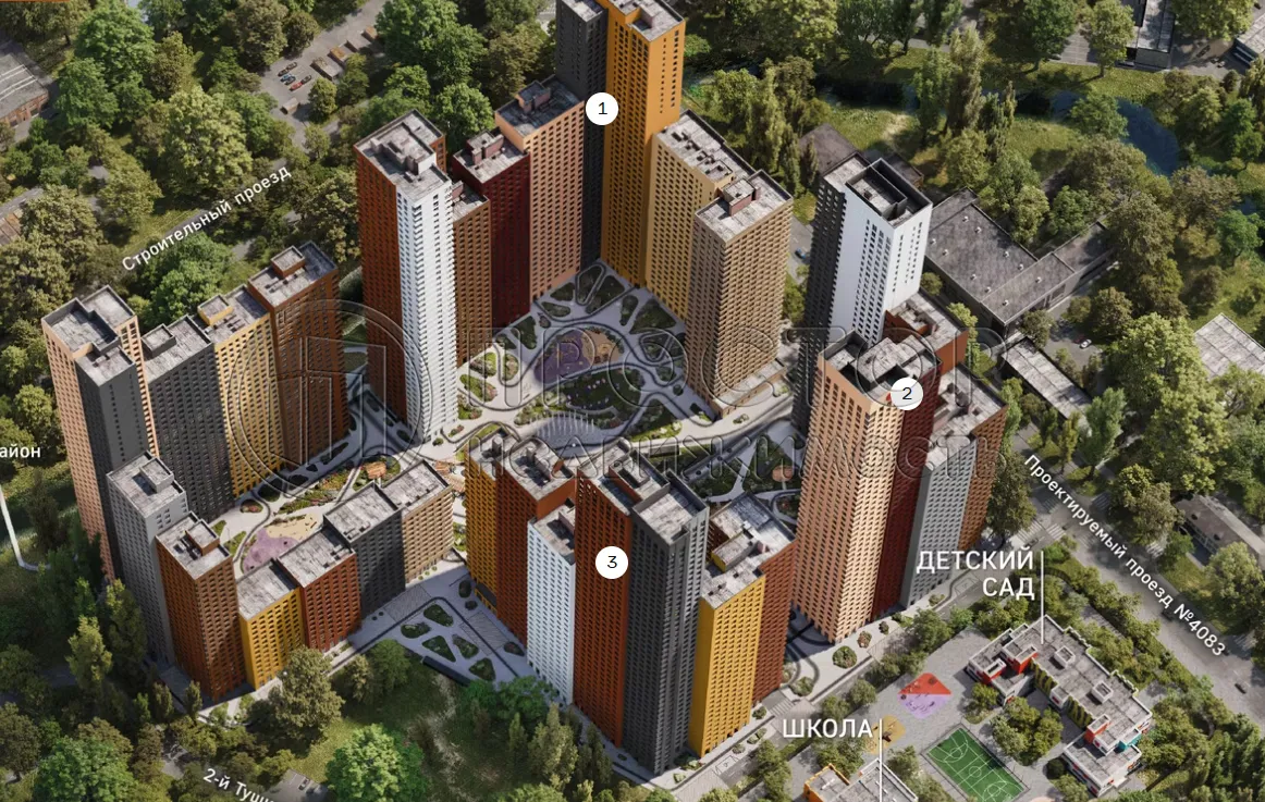 2-комнатная квартира, 57 м² - фото 2