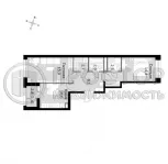 2-комнатная квартира, 57 м² - фото 9