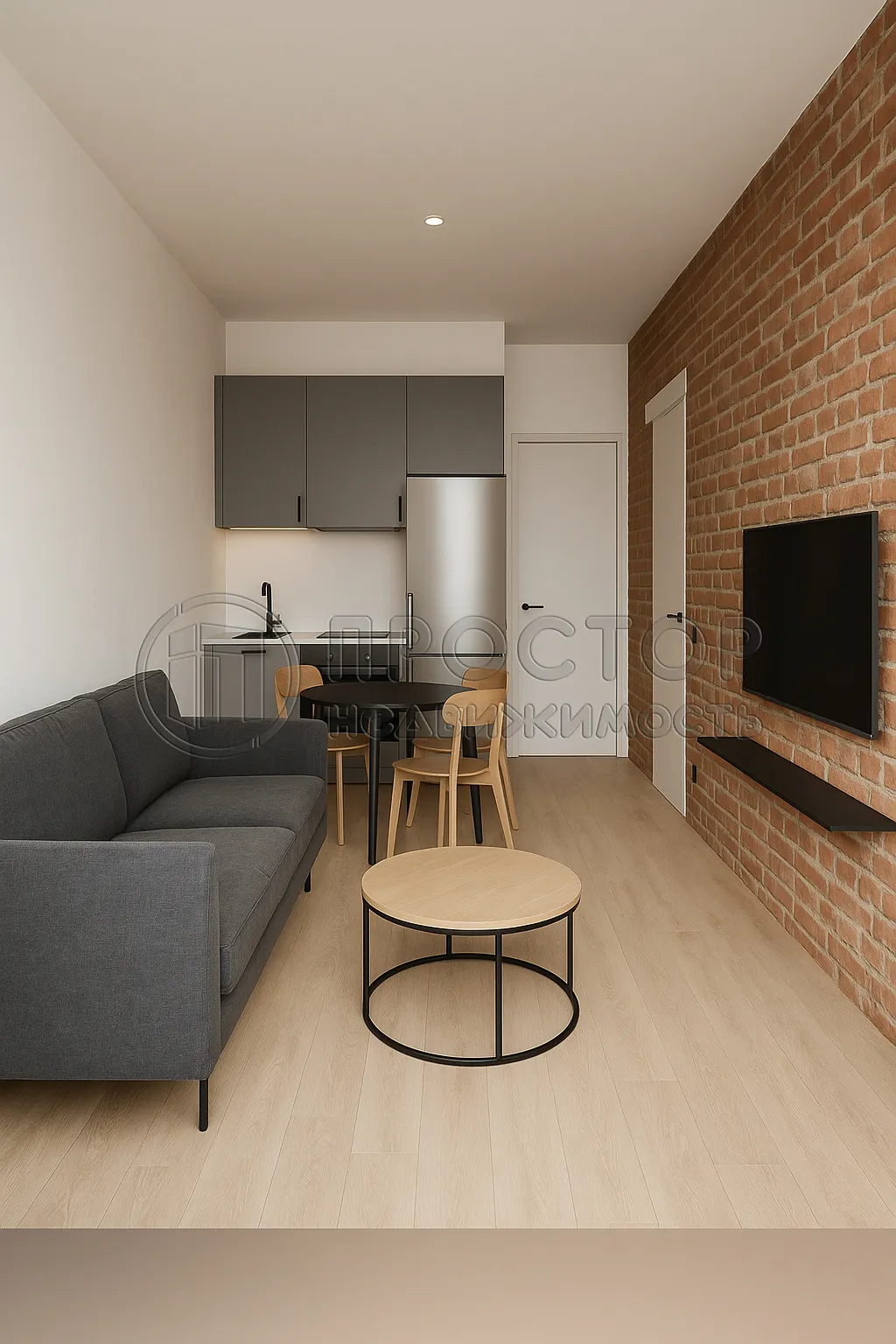 Студия, 39.04 м² - фото 3