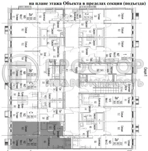 2-комнатная квартира, 38.1 м² - фото 6